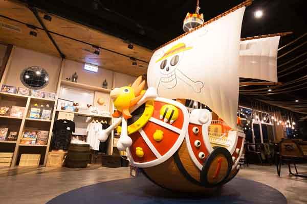 首間海外海賊王餐廳 台北熱血插旗